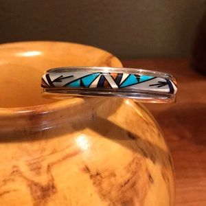 Native American Inlaid Cuff